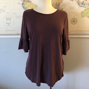 PLUM Bell Sleeve Top